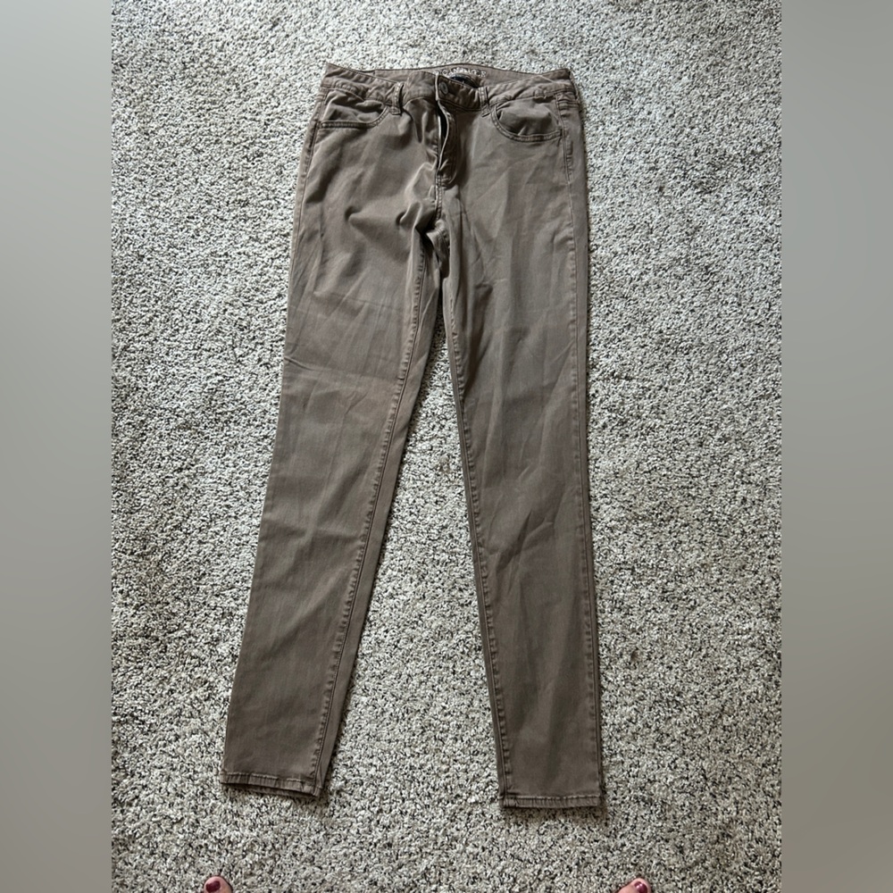 American Eagle Outfitters Brown Women’s Jeggings - Picture 2 of 7